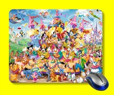 Micky Mouse MAGIC KINGDOM Walt Disney Computer Mouse Pad Mat d101 picture