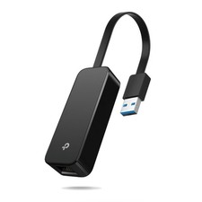 TP-Link UE306 USB to Ethernet Adapter RJ45 USB 3.0 Gigabit Foldable Black picture