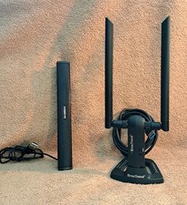 BrosTrend 10.5''AC3 USB Wireless Internet Adapter & iKANOO 8'' USB Tower Speaker picture