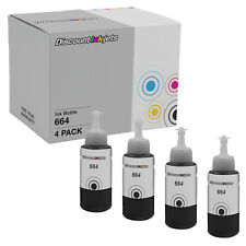 Compatible Ink Cartridge Replacements for Epson 744 664 4pk Black picture