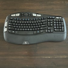 Genuine Vintage Logitech Cordless Computer Keyboard Model Y-RCP140 - No Receiver picture