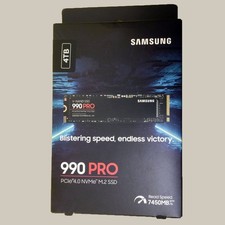 Samsung 990 PRO 4TB PCIe 4.0 x4 NVMe 7,450MB/s M.2 2280 SSD (MZ-V9P4T0B/AM) picture