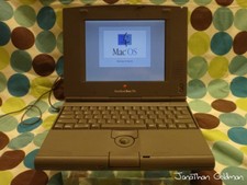 Apple Macintosh PowerBook Duo 270c PowerPC 100Mhz Upgrade 28MB RAM 1GB HD OS 9.1 picture
