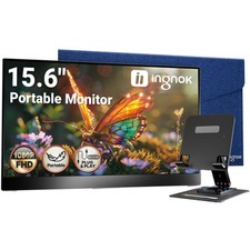 Ingnok Portable Monitor for Laptop,15.6 Inch USB C Screen Extender picture