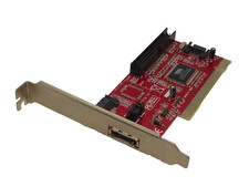 VIA VT6421A 1x EXTERNAL SATA 2x INTERNAL SATA 1x INTERNAL IDE COMBO CONTROLLER #GK9537 picture