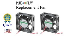 New 2x Quiet Version Netgear GSM7224 FAN Kit, 2x new fans for GSM 7224 picture