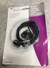 Tripp-Lite SEC4K | Security Lock for Laptops and Peripherals, Keyed, 4 ft. picture