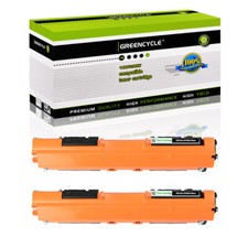 2PK CE310A 126A Black Toner Cartridge For HP Color LaserJet 100 MFP M175nw M175A picture