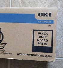 OKI Okidata 45643508 BLACK Toner Cartridge ES9465, ES9475, Genuine OEM Sealed picture