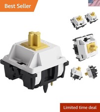 45pcs V3 Penguin 50gf Silent Tactile 5-Pin Switches for Mechanical Keyboards picture