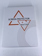 Screen Protectors & Black Tablet Case For iPad Air 4th Generation ~NEW~ picture