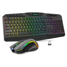 Redragon S101M-KS Mechanical Keyboard+Mouse Combo Tri-mode Connection,RGB Backli picture