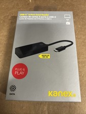 Kanex USB-C 3-Port SD, MicroSD, MS Card Card Reader For Desktops & Laptops picture