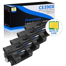 4PK 90X CE390X Toner Cartridge for HP LaserJet M4555 M4555fskm M4555h M602dn picture