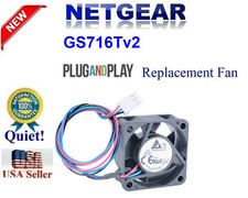 1x Quiet New Replacement Fan for Netgear GS716Tv2 ProSAFE by Sunon or Delta fan picture