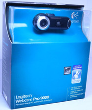 New Logitech Webcam Pro 9000 Hd 720 Includes Logitech Vid Autofocus C Zeiss PC  picture