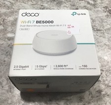 TP-Link Deco BE25 AX5000 Whole Home Mesh WiFi 7 Router -  White picture