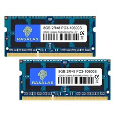Rasalas 16GB Kit 2x8GB DDR3 1333MHz PC3-10600 SODIMM Laptop RAM Japan Import picture