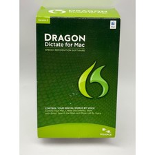 Nuance Dragon Dictate for Mac Version 3 Speech Recognition Software with Headset picture