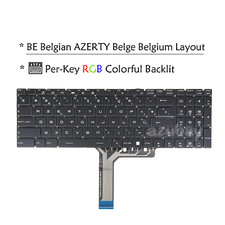 Belgian Keyboard For MSI GE63 GE63VR GE65 GE73 GE73VR GE75 GL63 GL65 RGB Backlit picture