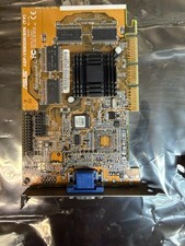 *NOS || UN-USED* ASUS NVIDIA RIVA TNT2 M64 32MB AGP Graphics Card AGP-V3800M32M picture