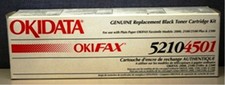 3 New Genuine Okidata 52104501 Toner Cartridge Kits picture