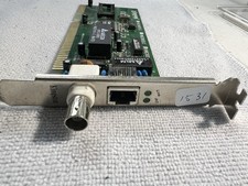 Kingston KNE2021LC EtherRx ISA Ethernet Card RJ45 BNC 10Mbps Working Pull picture