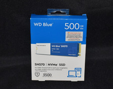 Brand New Western Digital 2280mm Blue 500GB M.2 SATA 6Gbps SSD SN570 picture