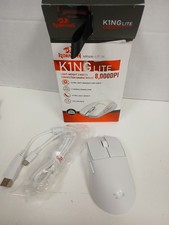 Redragon K1NG Lite 3 Mode Wireless Gaming Mouse, White  *NO DONGLE* picture