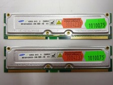 Samsung 512MB (2x256MB) RDRAM MR16R1628EG0-CM8 256MB/8 800-40 #R855 picture