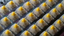 Lubed and Filmed Gateron KS-3 Milky Yellow Pro Linear Switches (90Ct) picture