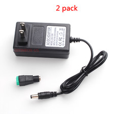 2pcs AC/DC Power Adapter Power Supply Plug Charger 12V 5A + DC Welding Wire Plug picture