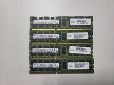 Lot 4x 16GB (64GB) Samsung M393B2G70DB0-CMA PC3-14900R DDR3 ECC RDIMM Server RAM picture