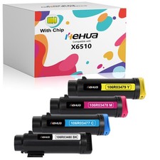 4 Pack for Xerox Workcentre 6515 Phaser 6510 Toner Cartridge 6510dn 6515dn 6510n picture