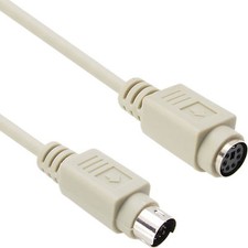 10M 30FT PS2 Keyboard Mouse Extension Cable M-F PS/2 Cord Adapter KVM NEW picture
