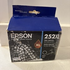 Epson 252XL High Capacity Black Ink Cartridge Exp 06/2023 picture