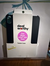 Dealworthy Tablet case iPad mini 6th Gen black and 7th gen picture