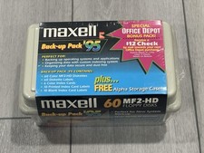 Vintage Maxell MF 2HD, 1.44 MB 3.5