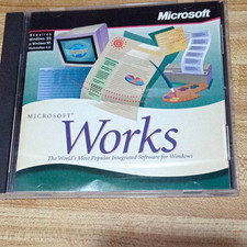 Microsoft Works 4.5 Office Suite CD-ROM For Windows 95/NT Workstation 4.0 picture