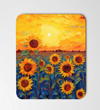 Sunflowers In A Field Mouse Pad 8
