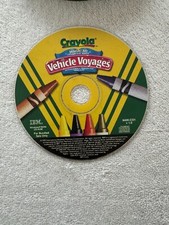 Crayola Magic CD Vehicle Voyages PC - 1999 IBM Windows 95/98 picture