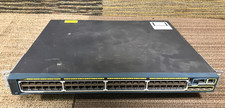 Cisco Catalyst WS-C2960S-48FPD-L 48 Port -NO STACK-w/ RACK EARS picture