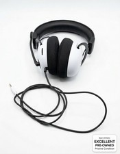 White/Black Wired On-Ear Headset w/ Adjustable Headband, 3.5mm Jack picture