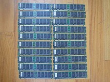 LOT OF 20 TOSHIBA CENTURY 16MB BNT-0200151 HM124R5 TC595608AFT-10 MEMORY RAM picture