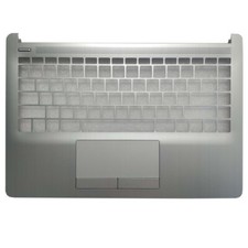 Silver HP 14-CF 14-CF0013DX 14-DK0002DX 14-DK0028WM Upper Case Palmrest Cover picture
