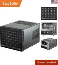 Ultra-Compact Mini-ITX Computer Case with Mesh Front in Black - SST-SG13B picture