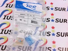NSOP ICC IC1078E5WH - Cat5 Jack Outlet Punch Down 5E Category 5 WHITE picture