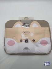 Mimicoco Shiba Character Pocket Laptop Sleeve: Fits Most Devices Up to 14