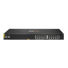 HPE R8N87B Aruba Networking CX 6000 24 Port Class4 PoE 4p SFP 1G 370W Switch New picture