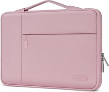 Sleeve for 13-13.3 inch Laptop with Handle, Polyester Multifunctional Bag, Pink picture